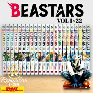Beastars Manga Vol.1-22 JUEGO SUELTO/COMPLETO Serie Completa de Cómics Inglés NUEVO - Imagen 1 de 24