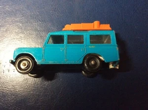  VINTAGE "Matchbox" Serie No.12 Land Rover Safari Made in England by Lesney  - Bild 1 von 3
