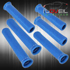 For Toyota 6 Piece 7" Spark Plug Wire Shield Sleeve Insulation Cover Track Blue