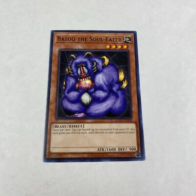 Yugioh Bazoo The Soul Eater Ag01-en008 Egyptian God Obelisk The Tormentor common - Image 1 of 2