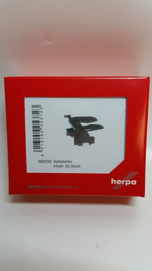 Herpa 053723 - 1/87 Accessori Piatto Di Sella (20 Pezzi) - Nuovo - Immagine 1 di 1