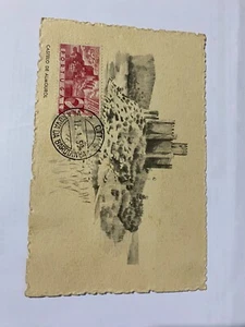Portugal * 1946 – Castelos de Portugal. Postal máximo com selo de 1$00 - Picture 1 of 2