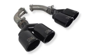 Tubos de escape para Cupra Formentor 2x 90 mm negro aspecto de escape deportivo embellecedor escape - Imagen 1 de 4