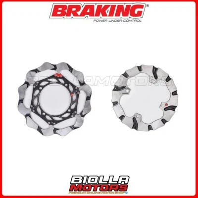 KIT DISCHI FRENO BRAKING SUZUKI RMZ 250 2011 -  ANTERIORE + POSTERIORE [WAVE FLO — 第 1/4 张图片