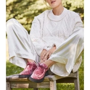 Free People Convertible Velvet Oxford Loafer in Smoked Pink Gr. EU 37 - Bild 1 von 8