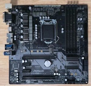 Placa madre ASRock Z370M Pro4 LGA1151 Z370 Micro ATX Intel 8ª/9ª generación *Sin E/S* - Imagen 1 de 3