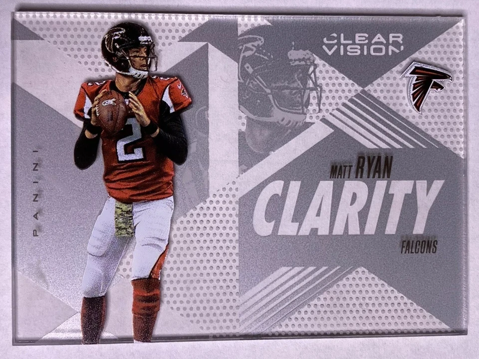 2015 Panini Clear Vision Football Clarity #CL-18 Matt Ryan Atlanta Falcons NFL - Image 1 of 2