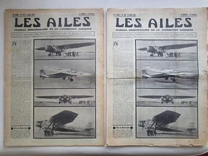 AILES 1936 786 FARMAN NATIONALISATION BLOCH KOOLHOVEN BURNELLI BASE AERIENNE POU - Picture 1 of 6