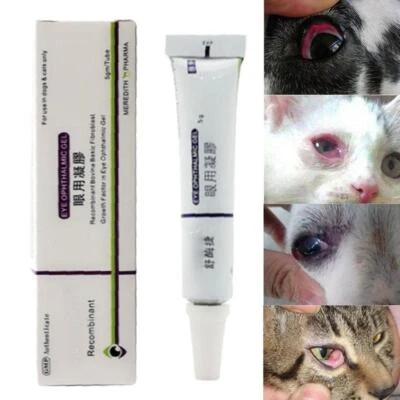 Pet Corneal Inflammation Eye Ointment Eye Gel for Dog Cat Eye Treat J7X9 A4 Q6C3 - Image 1 of 4