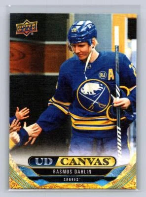 2024-25 Upper Deck S1 #C-80 Rasmus Dahlin -UD Canvas-Buffalo Sabres - Image 1 of 2