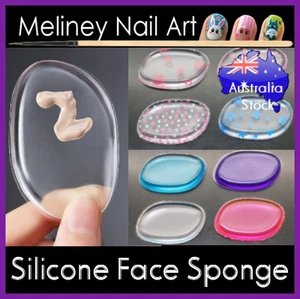 Silicone Face Sponge Makeup Applicator Blender Foundation Puff Tool - Picture 1 of 9