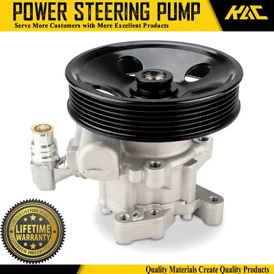 Power Steering Pump w/Pulley For Mercedes-Benz CL500 E320 E500E55 AMG S600 00-06 - Image 1 of 4