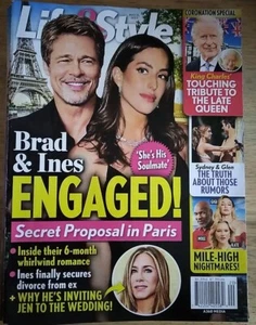 Life & Style Magazine May 15 2023 "Brad Engaged!, Mile High Nightmares" & MORE! - Picture 1 of 1
