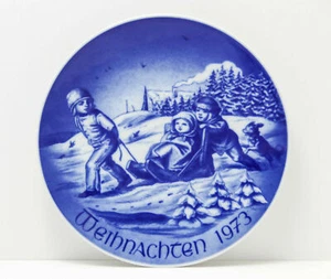 1973 BAREUTHER CHRISTMAS COLLECTORS PLATE. LE Bavaria, Germany - Picture 1 of 4