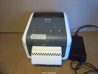Brother TD-4410D USB Serial Direct Thermal 104mm 203dpi Label Printer 445 METERS - Bild 1 von 4