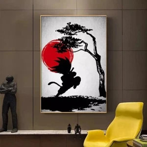 Dragon Ball Canvas Print Without Frame Son Goku 60×90cm High Quality Poster - Picture 1 of 12