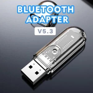 USB Bluetooth 5.3 Wireless Audio Music Adapter Dongle Receiver Transmitters - Bild 1 von 8
