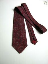 ROXY Ties Nouveau 100% Laine Paisley Made IN Italy Original