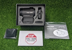 Holosun Micro Red-Dot Sight (2 MOA) w/ Riser Paralow - HS403B