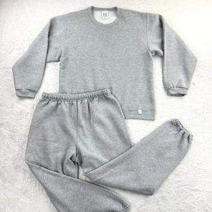Vintage Russell Athletic Sweatshirt Jogginghose SET Herren Small Grau Baumwolle USA - Bild 1 von 21