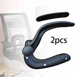 Replacement Adjustable Arms for Office Chair Height Adjustable Black - Picture 1 of 7