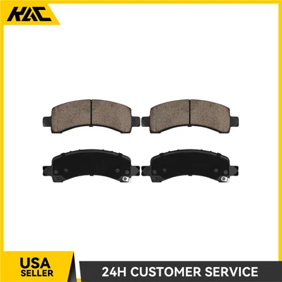 Juego de 4 pastillas de freno traseras de cerámica para Chevrolet Express 3500 2003 2004-2020 Foto 1 de 4