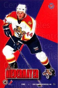 1995-96 Pro Magnets Promo #86 Rob Niedermayer