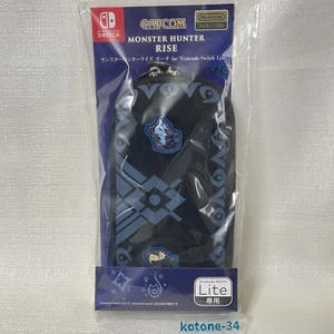 Funda Capcom Monster Hunter Rise para Nintendo Switch Lite Tela Neopreno Nueva - Imagen 1 de 8