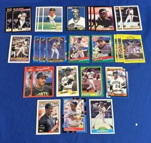 Barry Bonds (28) Card Bulk Lot Pirates 1988 1989 1990 1991 Bowman Score Topps - Picture 1 of 3