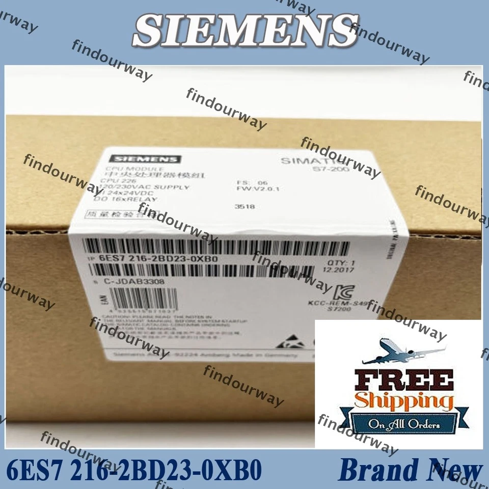 New in Box Siemens 6ES7 216-2BD23-0XB0 Digital Output Module SIMATIC FreeShip US - Image 1 of 4