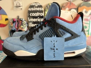 Size 12 - Air Jordan 4 Retro Travis Scott Cactus Jack 308497-406 - SAME DAY SHIP - Picture 1 of 8