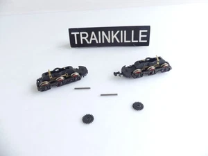 7375 FLEISCHMANN PICCOLO N 1:160 / 2 BOGIES COMPLET POUR LOCOMOTIVE BR 103 - Picture 1 of 2