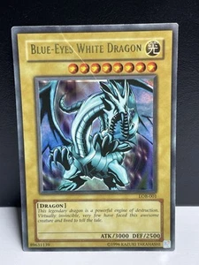 Dragón Blanco Ojos Azules LOB-001 Ilimitado Dañado - Imagen 1 de 12
