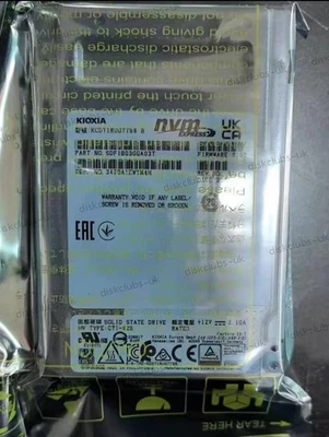 KIOXIA CD7 7.68TB SSD 2.5" U.2 KCD71RUG7T68 NVME PCIe4.0 X4 Solid State Drive - Image 1 of 2
