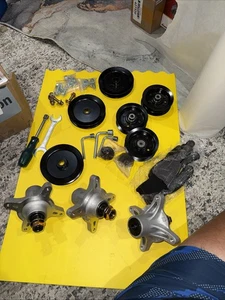 3 Stück 139-3214 Spindelbaugruppe mit 125-5575 106-2175 Riemenscheibe fehlt 1 Schraube - Bild 1 von 8