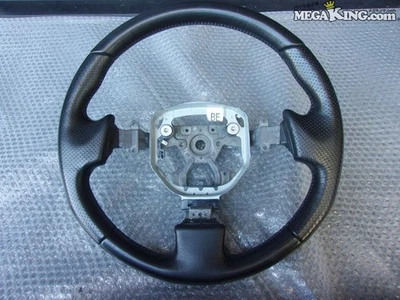 NISSAN R35 GT-R GTR genuino volante estándar negro 37 cm JDM - Imagen 1 de 4