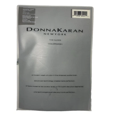 Pantimedias altas de nylon Donna Karan The Nudes Colorwash Control Top gris pálido Foto 1 de 4
