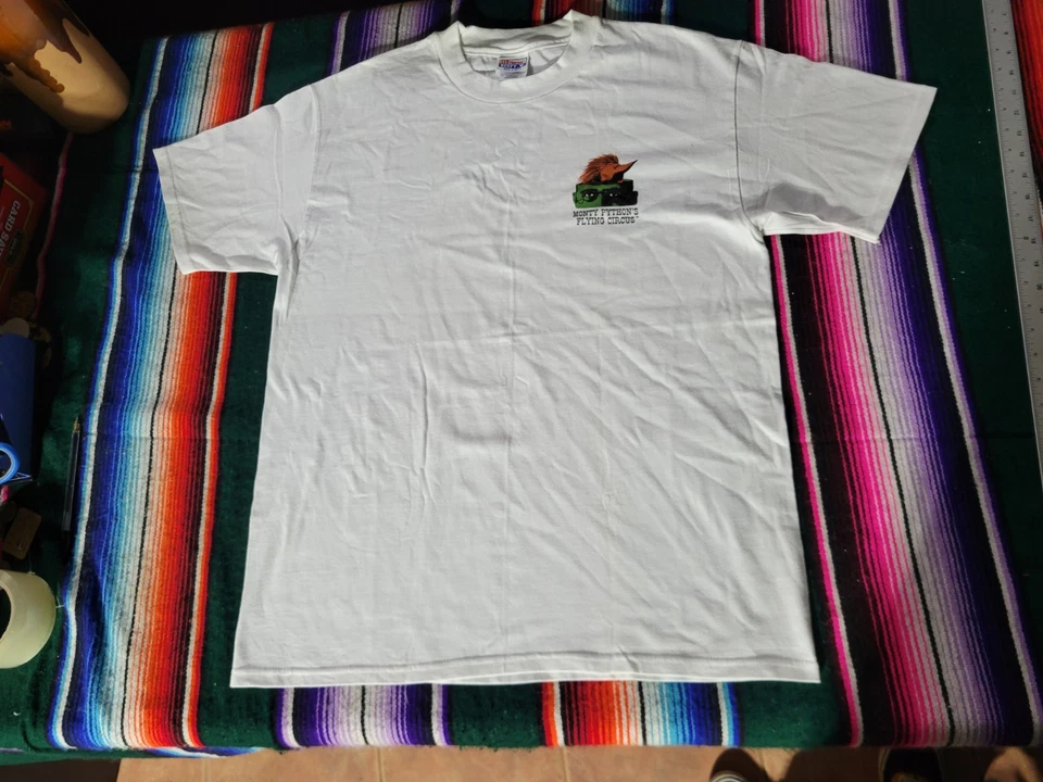 Camiseta Promocional Monty Python’s Flying Circus Años 90 Talla Grande Foto 1 de 4