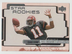 AKILI SMITH 1999 Upper Deck Star Rookies UD EXCLUSIVES SILVER #234 SP RC /100 - Picture 1 of 2