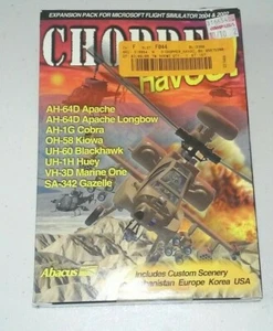  PC Chopper Havoc! by Abacus  Add-On for Microsoft FS2004 & FS2002 New Sealed   - Picture 1 of 2