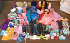 Lot Of Vintage Barbie Ken Brats And Other Doll Clothing