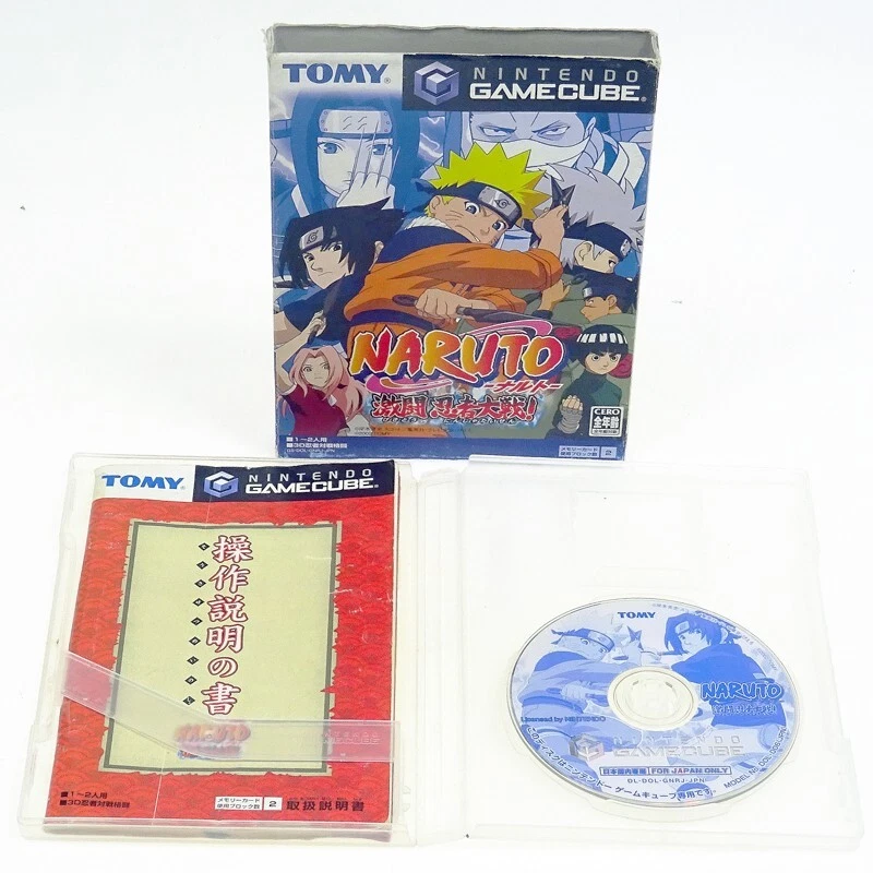 NARUTO Gekito Ninja Taisen Nintendo GC GameCube Japan Import NTSC-J Complete - Image 1 of 1