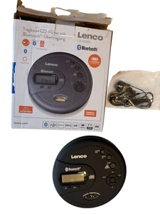 Lenco Cd-300 Negro, Discman, Cd & Mp3, Negro, Sin Manual. #K-341-04 - Imagen 1 de 2