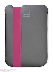 Acme Made Skinny Sleeve Slip Case Cover for iPad 2, 3, 4 - Grey / Pink - Picture 1 of 3
