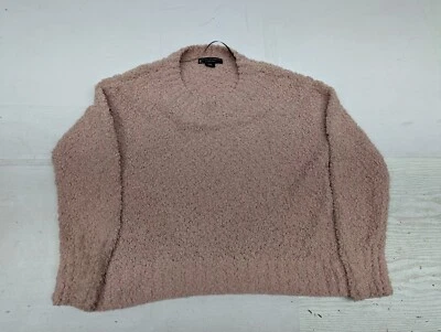 Suéter rosa cuello redondo M Cara rosa AM13-70 NUEVO SIN ETIQUETAS Social Standard by Sanctuary para mujer Foto 1 de 4