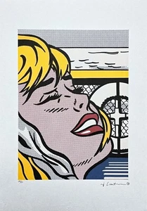 ROY LICHTENSTEIN - Shipboard Girl  - signed, numbered edition 140/150 - Picture 1 of 5