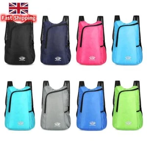 Nylon Camping Backpack Wear-resistant Foldable Travel Backpack for Office Travel - Picture 1 of 12