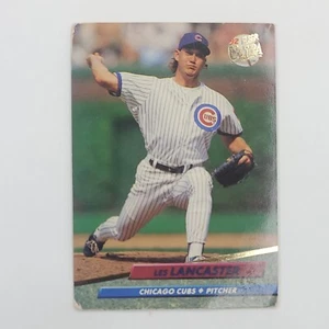 1992 Fleer Ultra #177 LES LANCASTER Chicago Cubs Baseball Pitcher Card 1-04 - Picture 1 of 2