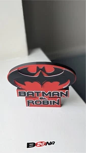 1997 BATMAN AND ROBIN movie logo display Beena Studio - Picture 1 of 4