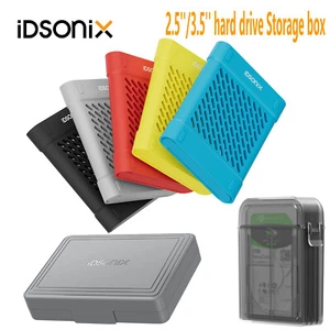 IDsonix 1/2/5 Pack 2.5" 3.5" Hard Drive Disk Protective Case HDD SDD Storage Box - Afbeelding 1 van 16